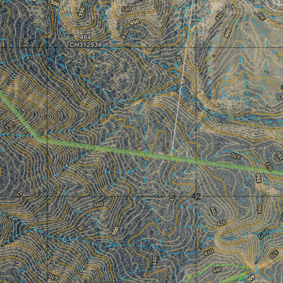 Department of Resources Cunninghams Gap (9341-11i) digital map