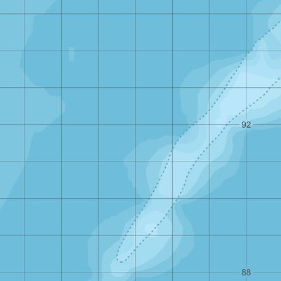 Department of Resources Curlew Island (8854) digital map