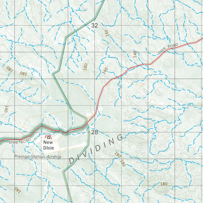 Department of Resources Dixie (7567) digital map