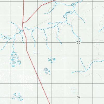 Department of Resources Doomadgee (6662) digital map