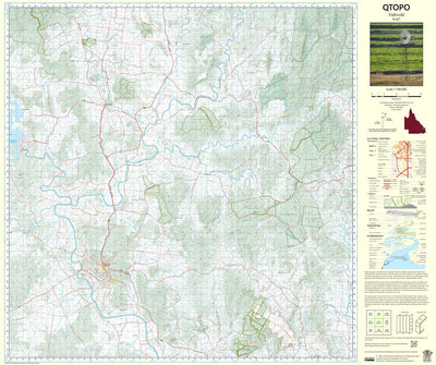 Department of Resources Eidsvold (9147) digital map