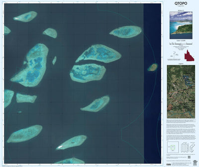 Department of Resources Frigate Cay (9354-12i) digital map