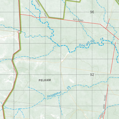 Department of Resources Guluguba (8945) digital map