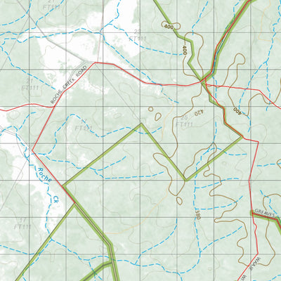 Department of Resources Guluguba (8945) digital map