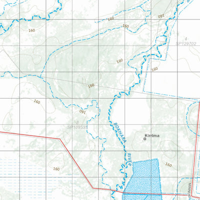 Department of Resources Hebel (8440) digital map