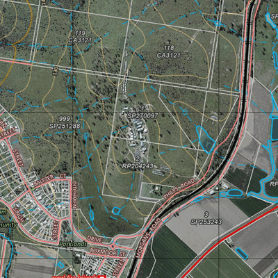 Department of Resources Helidon (9342-41i) digital map