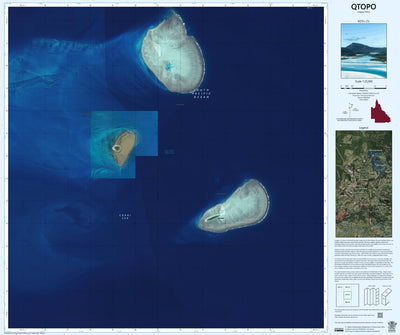 Department of Resources Heron Island (9251-21i) digital map