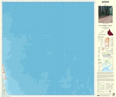 Department of Resources Hervey Bay (9448) digital map