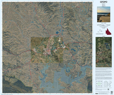Department of Resources Kilcoy (9444-33i) digital map