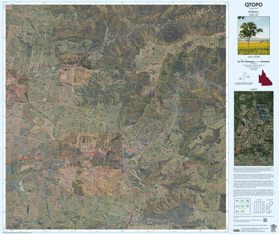 Department of Resources Killarney (9341-24i) digital map