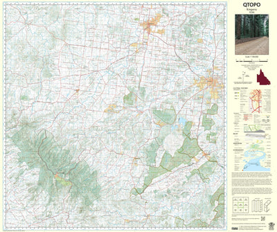 Department of Resources Kingaroy (9244) digital map