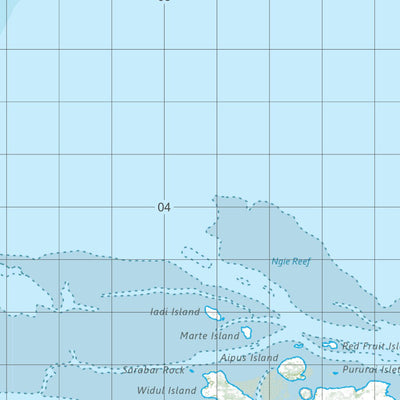 Department of Resources Mabuiag Island (7378) digital map