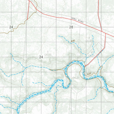 Department of Resources Maryvale (7958) digital map