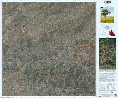 Department of Resources Maryvale (9341-41i) digital map