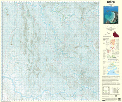 Department of Resources Maytown (7765) digital map