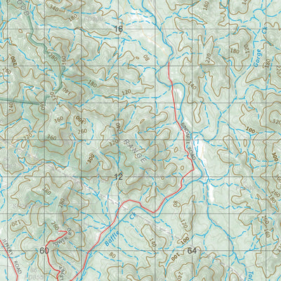 Department of Resources Miriam Vale (9249) digital map