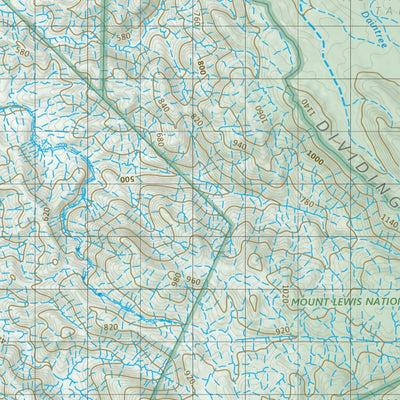 Department of Resources Mossman (7965) digital map