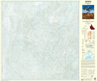 Department of Resources Mount Oxide (6759) digital map