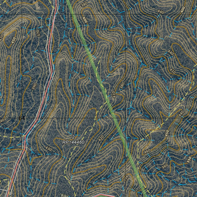 Department of Resources Mount Perseverance (9343-32i) digital map