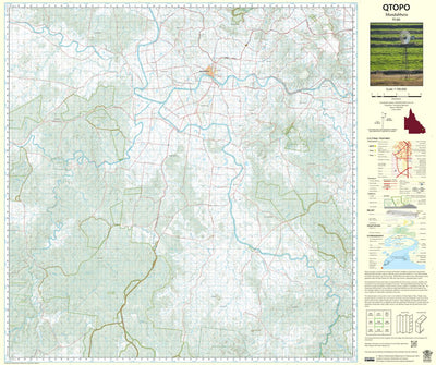 Department of Resources Mundubbera (9146) digital map