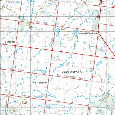 Department of Resources Murgon (9245) digital map