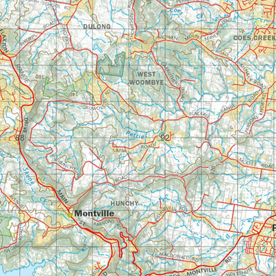 Department of Resources Nambour (9444) digital map