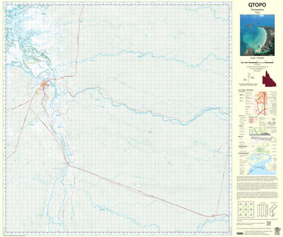 Department of Resources Normanton (7162) digital map