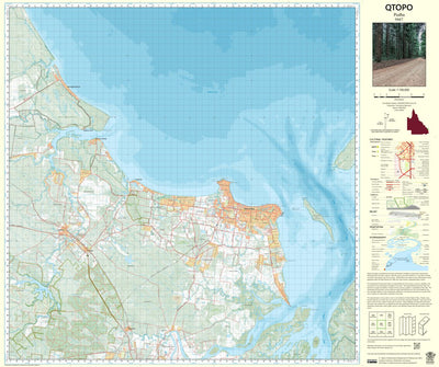 Department of Resources Pialba (9447) digital map