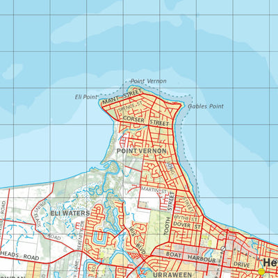 Department of Resources Pialba (9447) digital map