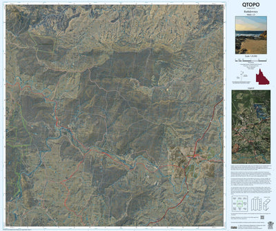 Department of Resources Rathdowney (9441-13i) digital map