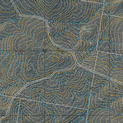 Department of Resources Rathdowney (9441-13i) digital map