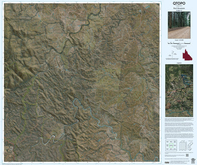 Department of Resources Red Mountain (9248-32i) digital map