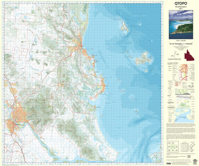 Department of Resources Rockhampton (9051) digital map