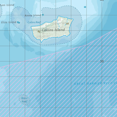 Department of Resources Shoalwater (8953) digital map