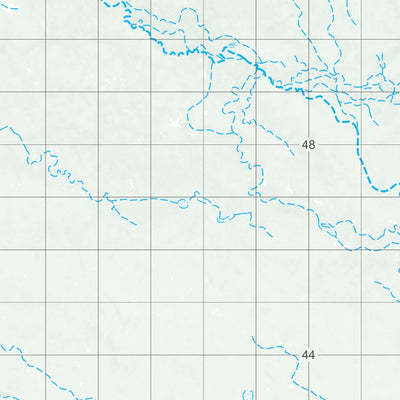 Department of Resources Staaten River (7364) digital map