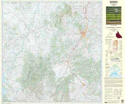 Department of Resources Stanthorpe (9240) digital map