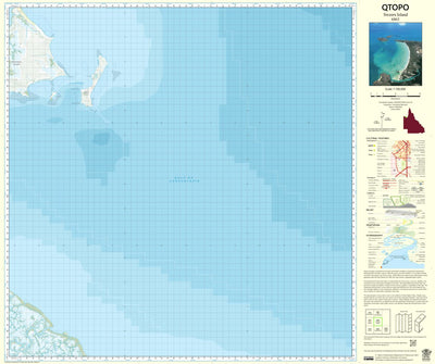 Department of Resources Sweers Island (6863) digital map