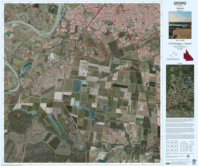 Department of Resources Thabeban (9348-23i) digital map