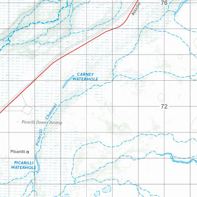 Department of Resources Thuringowa (7541) digital map