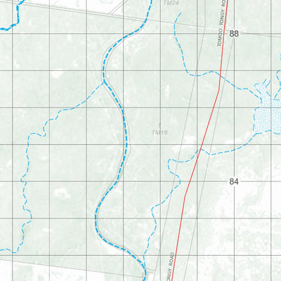 Department of Resources Tongy (8343) digital map