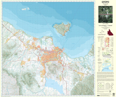 Department of Resources Townsville (8259) digital map