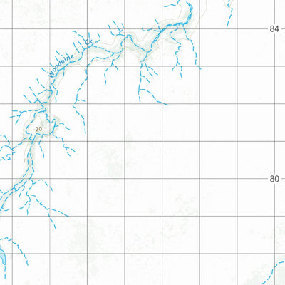 Department of Resources Wernadinga (6861) digital map