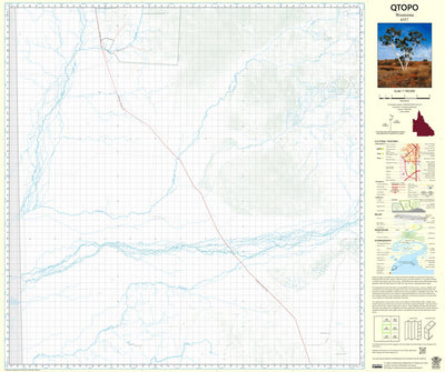 Department of Resources Wooroona (6557) digital map