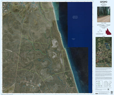 Department of Resources Wreck Rock (9249-21i) digital map