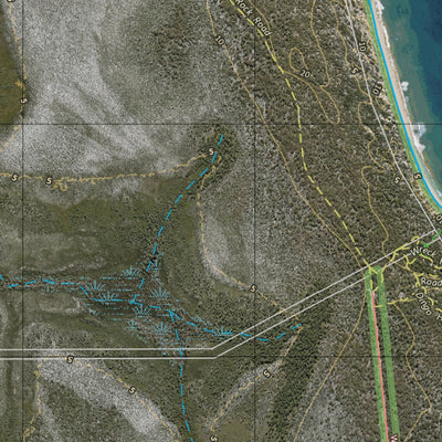 Department of Resources Wreck Rock (9249-21i) digital map