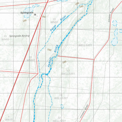 Department of Resources Yowah (7841) digital map