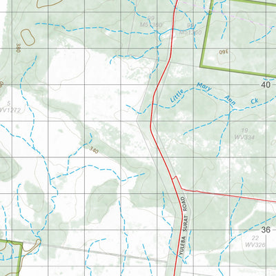 Department of Resources Yuleba (8744) digital map