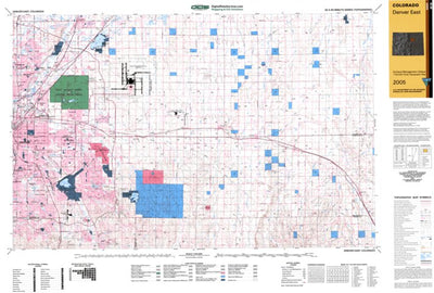 Digital Data Services, Inc. Denver East, CO - BLM Surface Mgmt. digital map