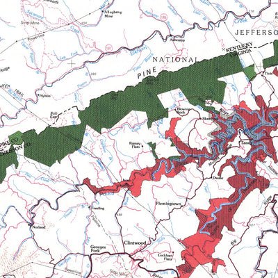 Digital Data Services, Inc. Pikeville, KY - BLM Minerals Mgmt. digital map