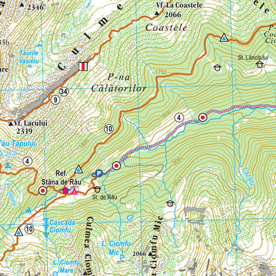 DIMAP Bt. Retezat Mountains / Retyezát / Munţii Retezat digital map
